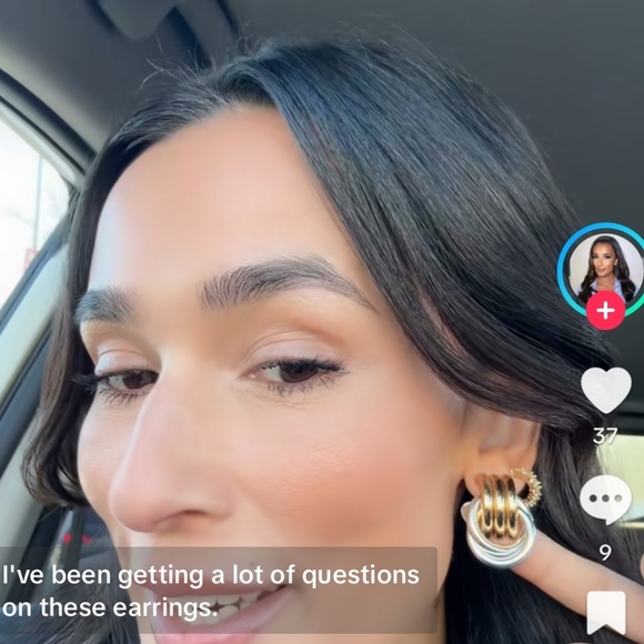 Nwt heaven mayhem similar knot earring - Picture 5 of 6